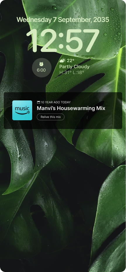 BeatDrop — nostalgia notification, Mama's Housewarming Mix