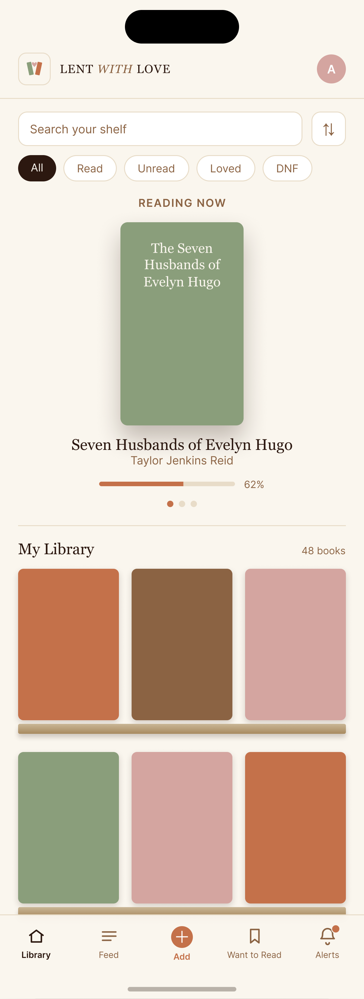 Lent With Love: My Library